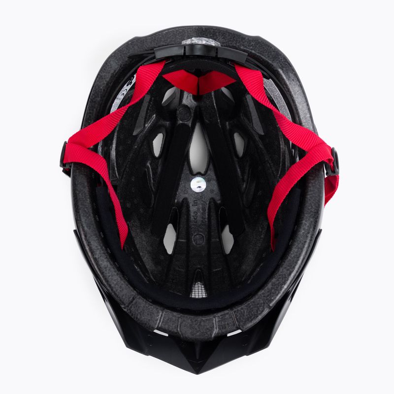 Casco da bici Alpina Panoma 2.0 nero/rosso lucido 5