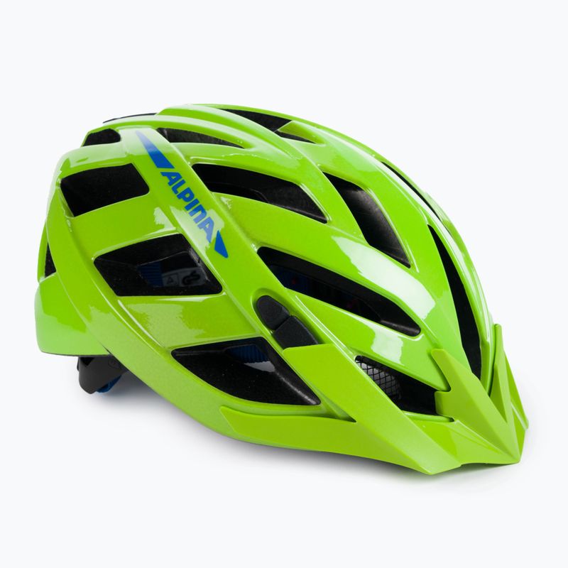 Casco da bici Alpina Panoma 2.0 verde/blu lucido