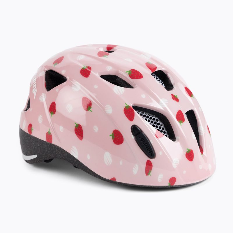 Casco da bici per bambini Alpina Ximo strawberry rose gloss