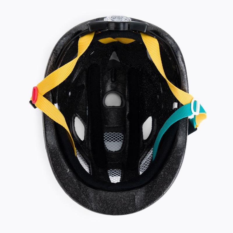 Casco da bici Alpina per bambini Ximo orso bianco lucido 5