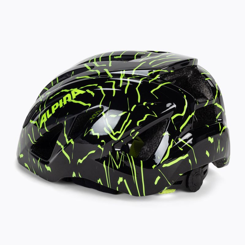 Casco da bici per bambini Alpina Pico giallo lucido 4