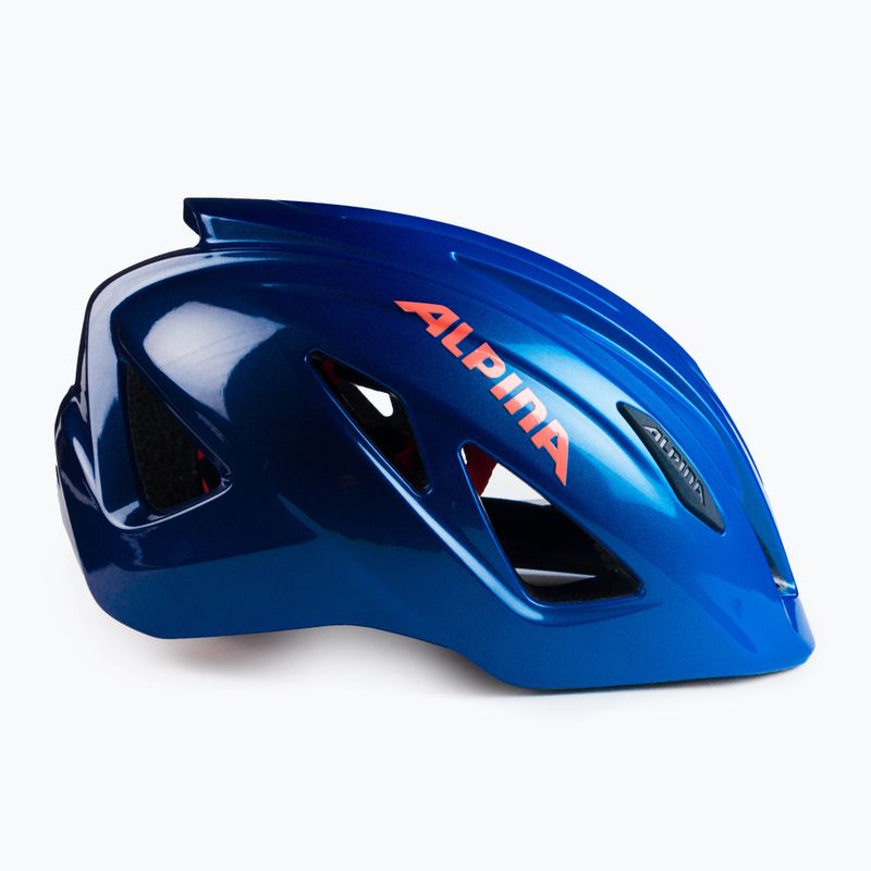 Casco da bici Alpina Pico per bambini blu lucido 3