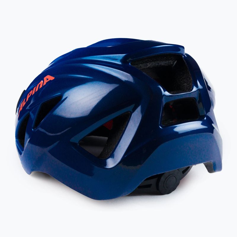 Casco da bici Alpina Pico per bambini blu lucido 4