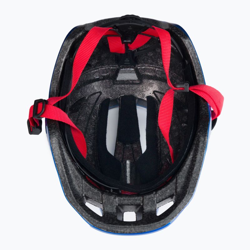 Casco da bici Alpina Pico per bambini blu lucido 5