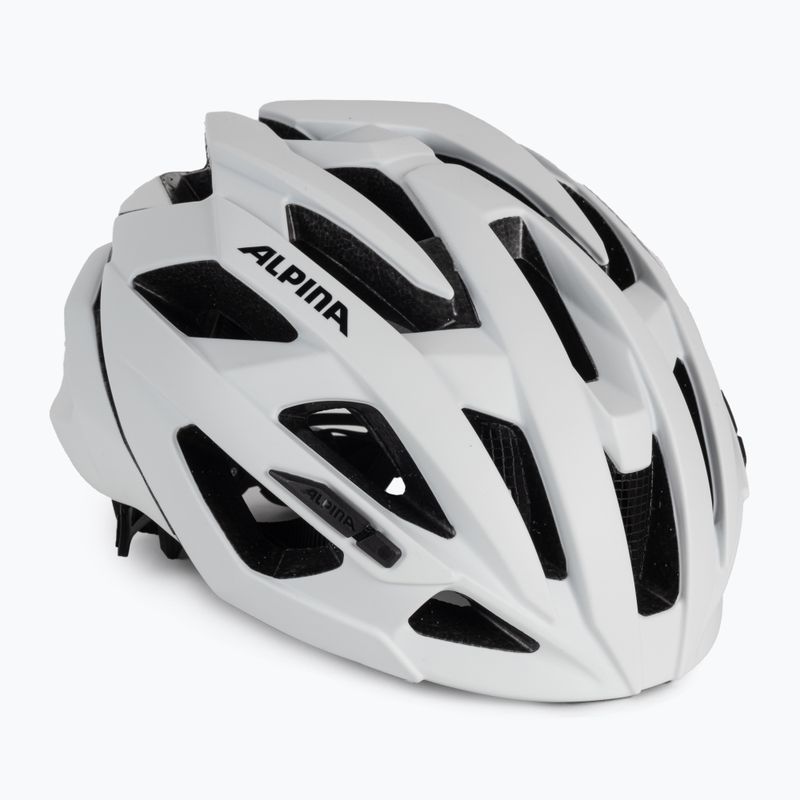 Casco da bici Alpina Valparola bianco opaco