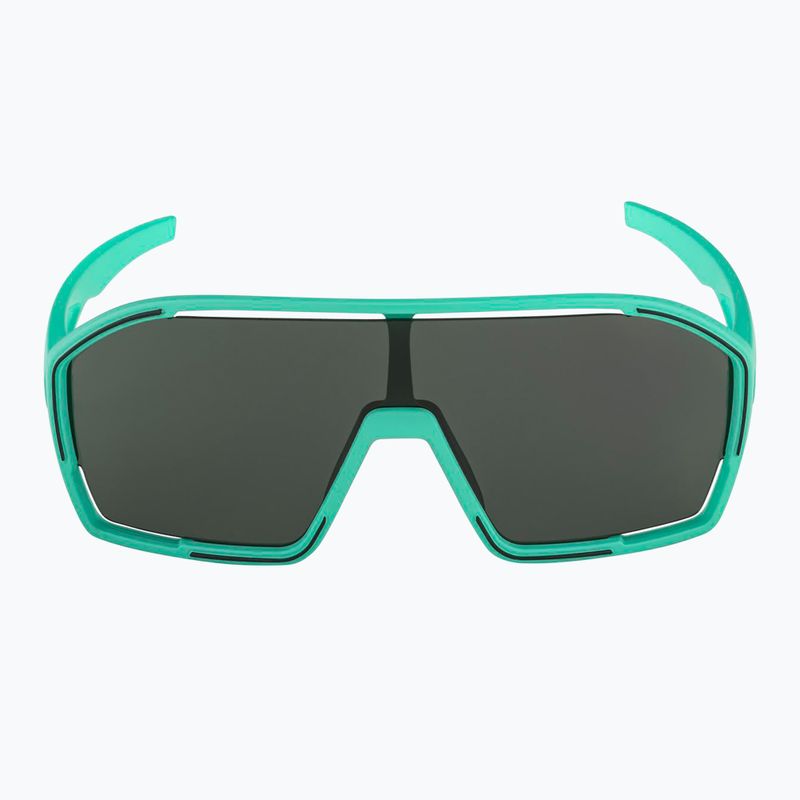 Occhiali da sole Alpina Bonfire turchese opaco/verde 2
