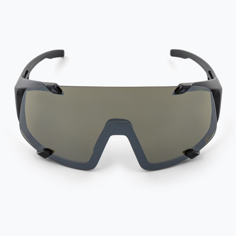 Occhiali da sole Alpina Hawkeye Q-Lite nero opaco/argento a specchio 3