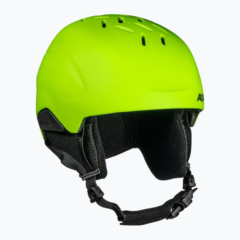 Casco da sci Alpina Pizi per bambini neon/giallo opaco