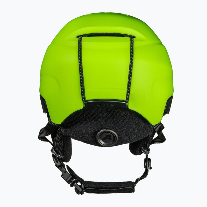 Casco da sci Alpina Pizi per bambini neon/giallo opaco 3