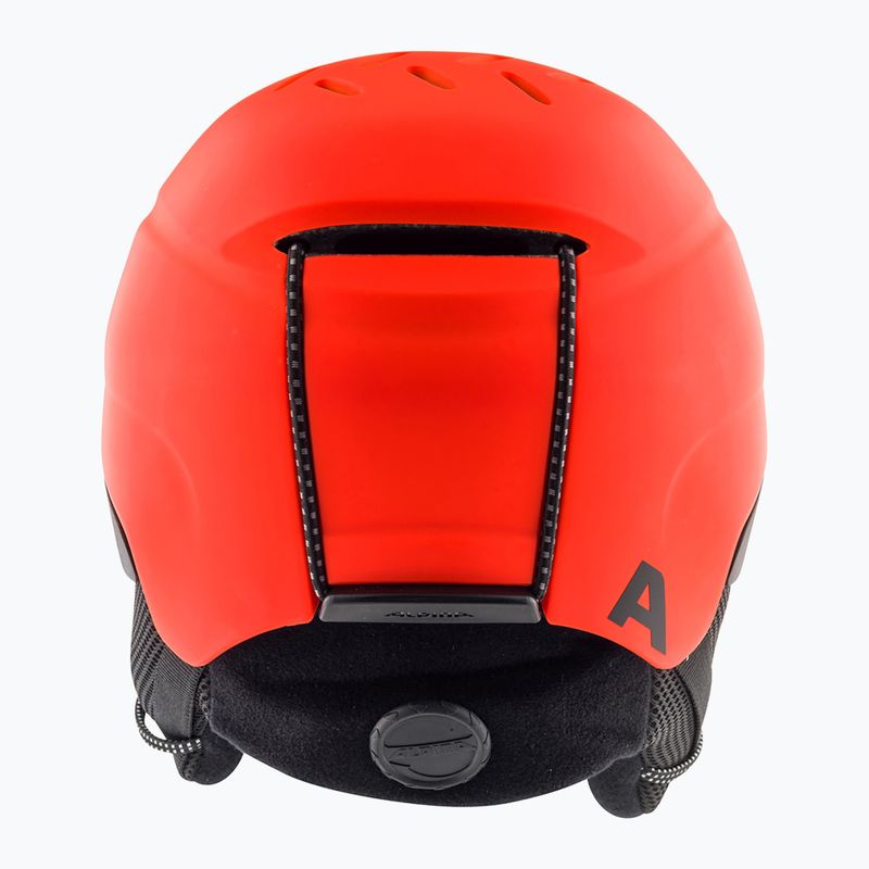 Casco da sci Alpina Pizi per bambini neon/arancio opaco 12