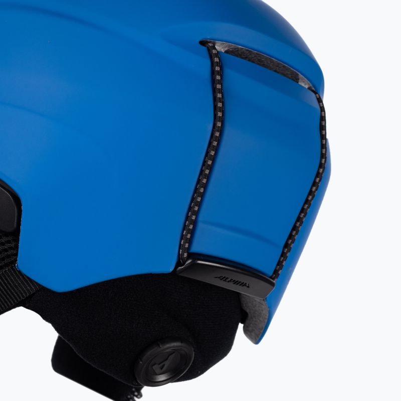 Casco da sci Alpina per bambini Pizi blu opaco 6