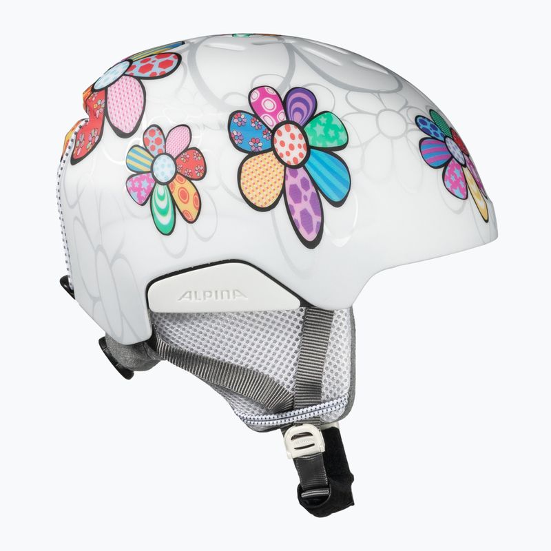 Casco da sci per bambini Alpina Pizi patchwork/fiore opaco 4