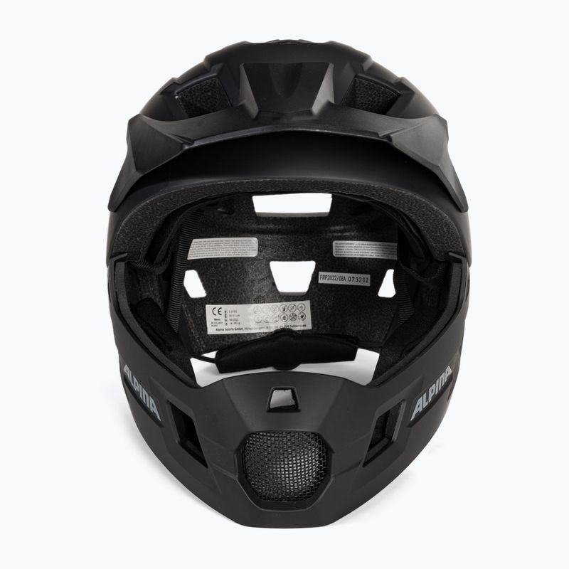 Casco da bici Alpina per bambini Rupi nero opaco 2