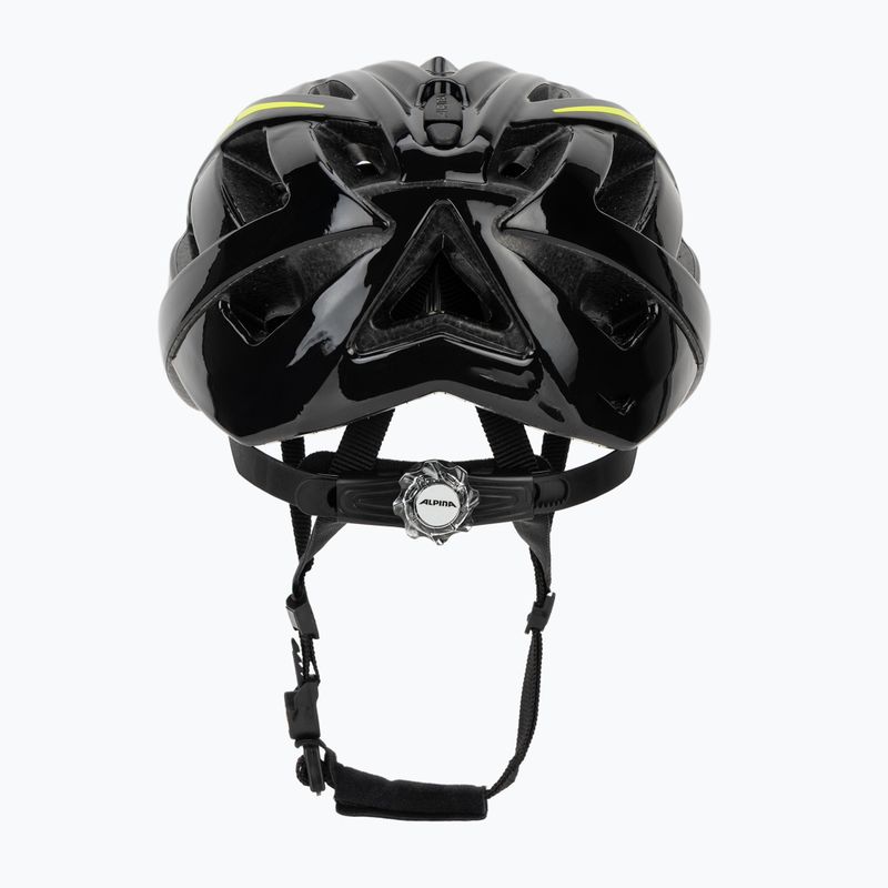 Casco da ciclismo Alpina Panoma 2.0 black/neon yellow gloss 4