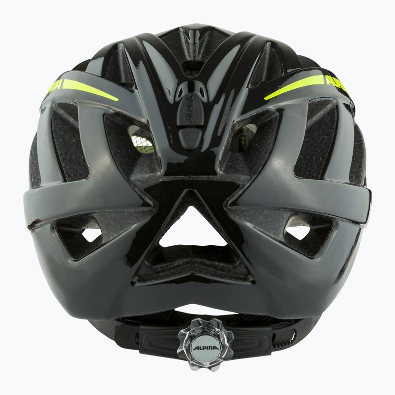 Casco da ciclismo Alpina Panoma 2.0 black/neon yellow gloss 3