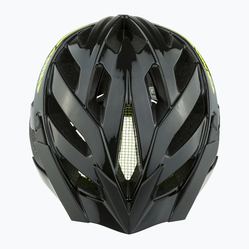 Casco da ciclismo Alpina Panoma 2.0 black/neon yellow gloss 4
