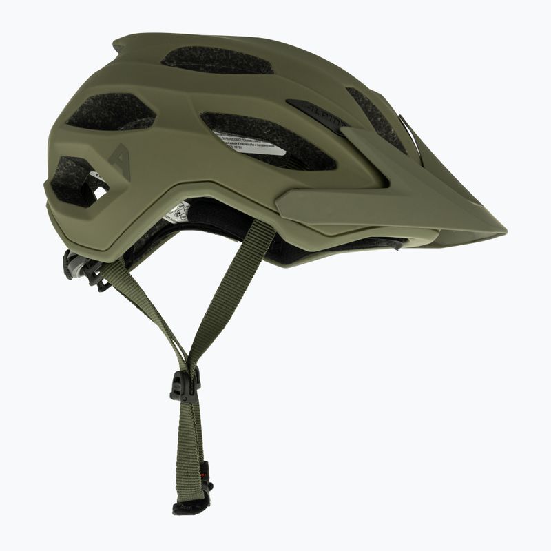 Casco da bici Alpina Carapax 2.0 oliva opaco 4