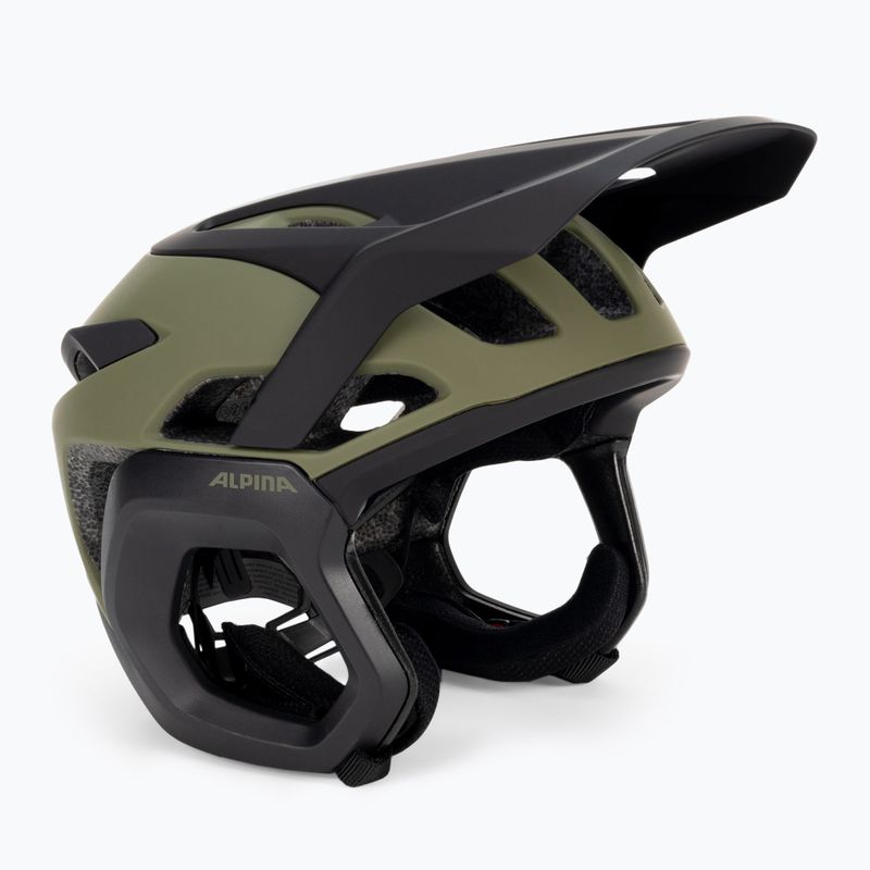 Casco da bici Alpina Rootage Evo oliva opaca