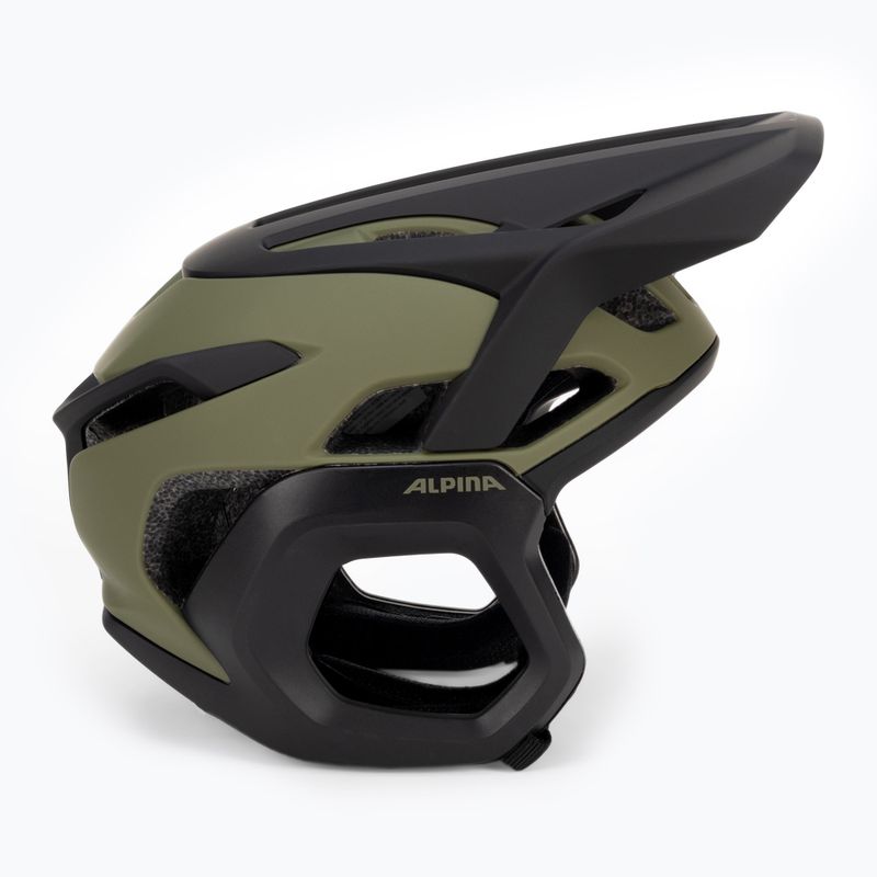 Casco da bici Alpina Rootage Evo oliva opaca 3