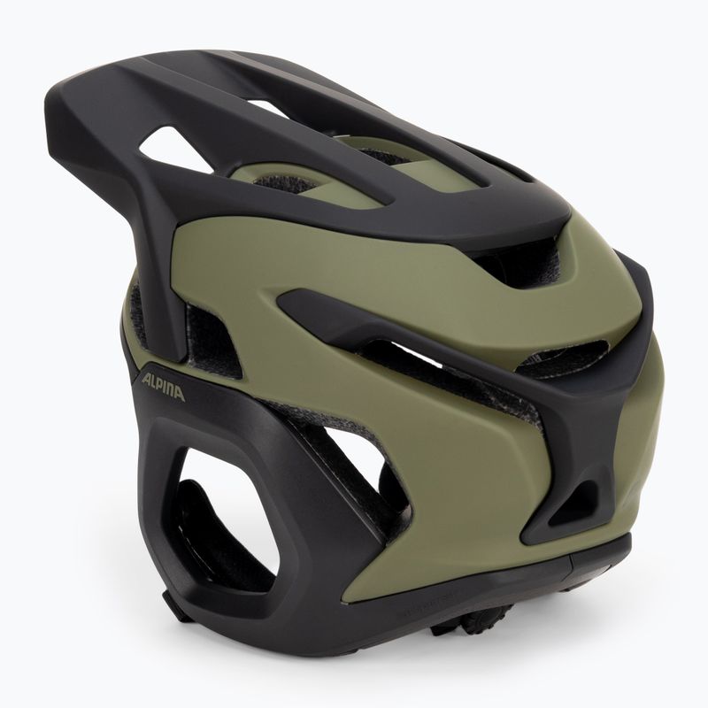 Casco da bici Alpina Rootage Evo oliva opaca 4