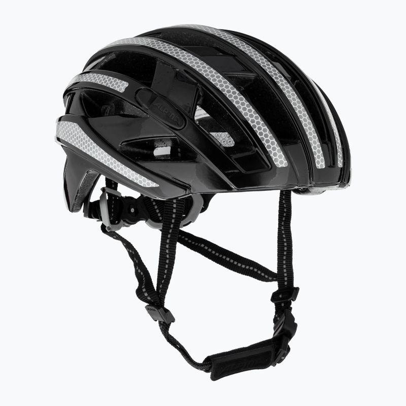 Casco da bici Alpina Ravel Reflective nero lucido