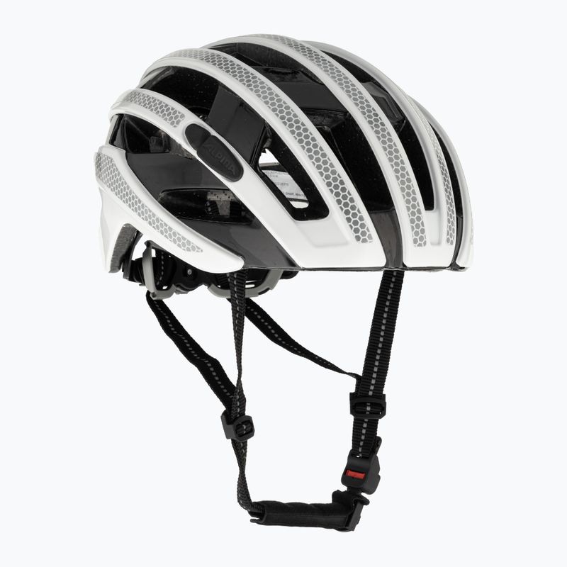 Casco da bici Alpina Ravel Reflective bianco lucido