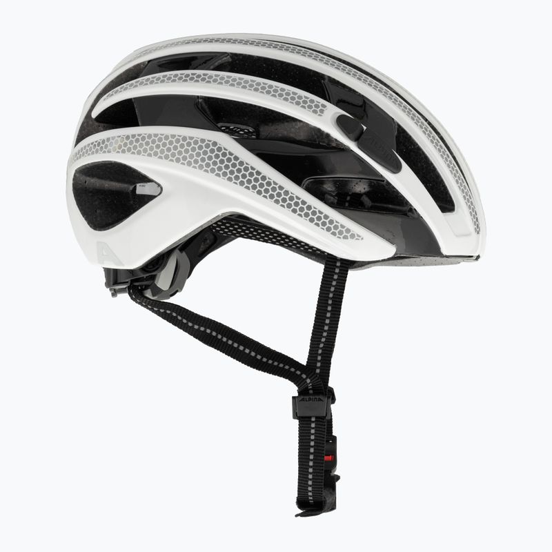 Casco da bici Alpina Ravel Reflective bianco lucido 4