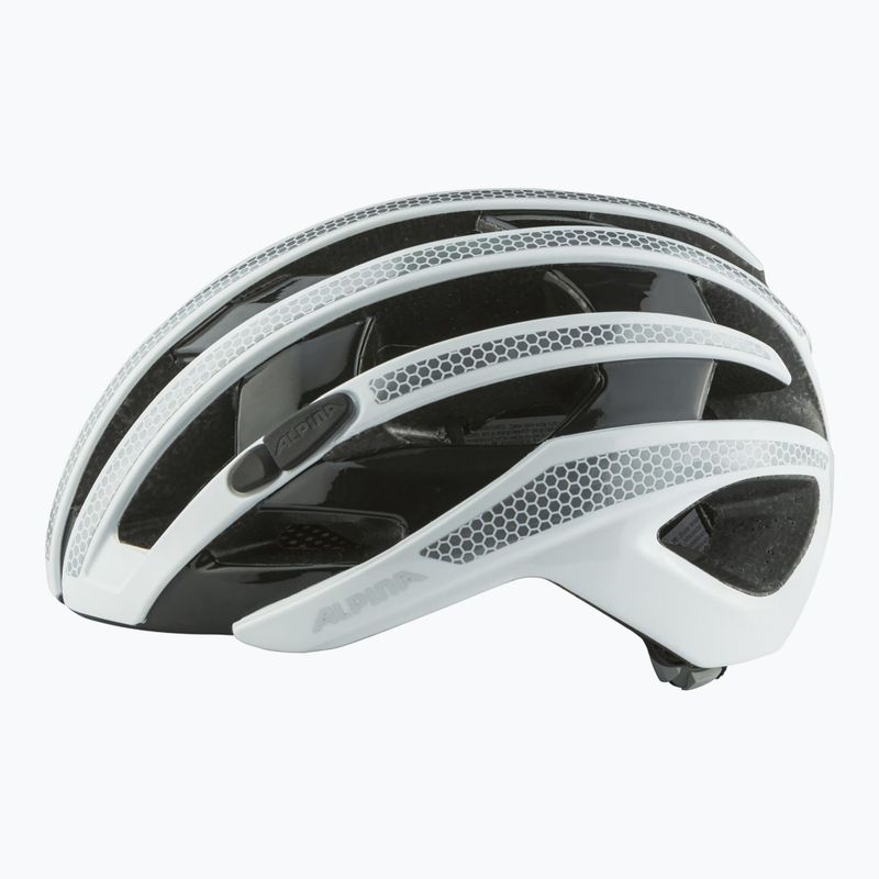 Casco da bici Alpina Ravel Reflective bianco lucido 6