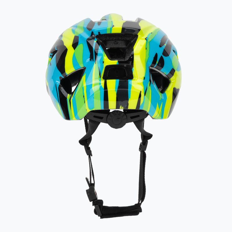 Casco da bici Alpina Pico per bambini verde neon/blu lucido 4