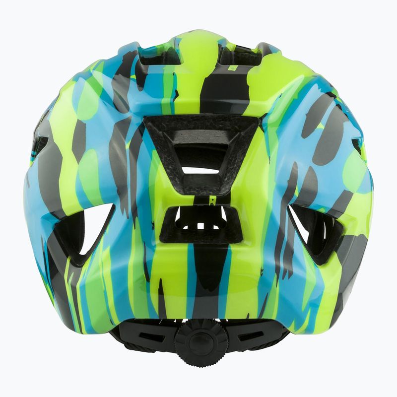 Casco da bici Alpina Pico per bambini verde neon/blu lucido 4