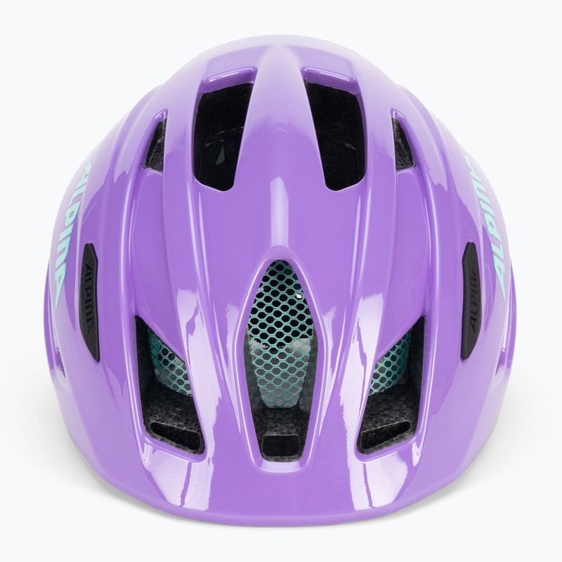 Casco da bicicletta per bambini Alpina Pico viola lucido 2