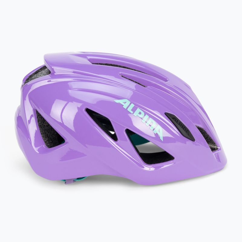 Casco da bicicletta per bambini Alpina Pico viola lucido 3