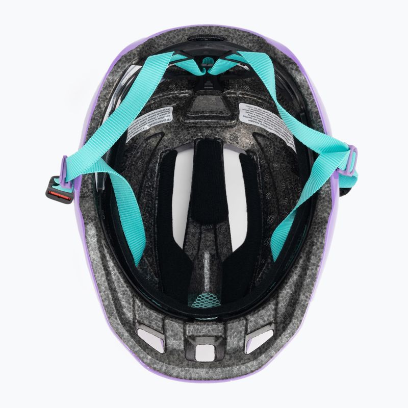 Casco da bicicletta per bambini Alpina Pico viola lucido 5