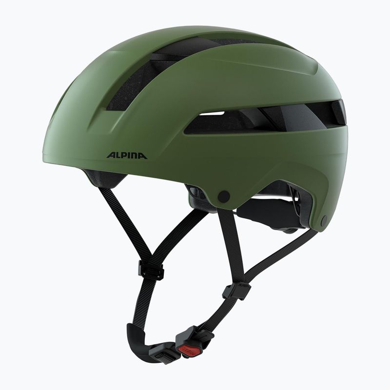 Casco da bici Alpina Soho oliva opaco