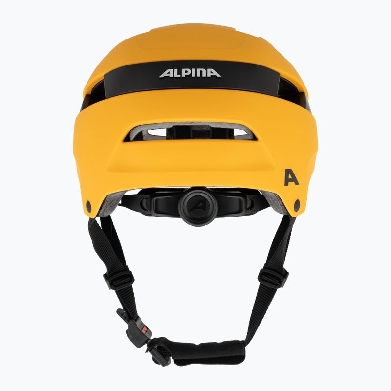 Casco da bici Alpina Soho bruciato giallo opaco 3