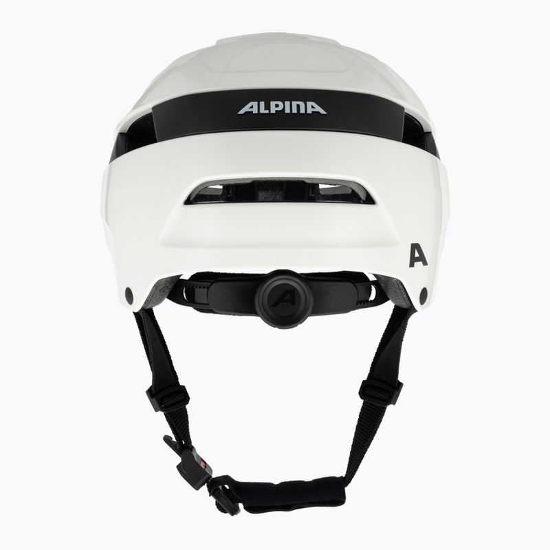 Casco da bici Alpina Soho bianco lucido 3