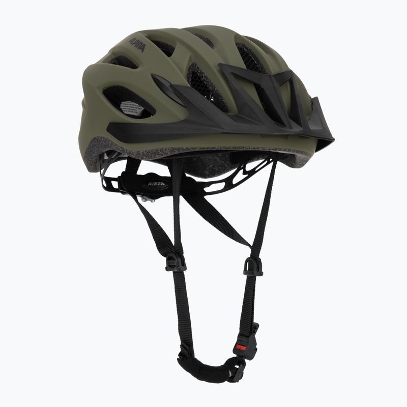 Casco da bici Alpina MTB 17 oliva opaco