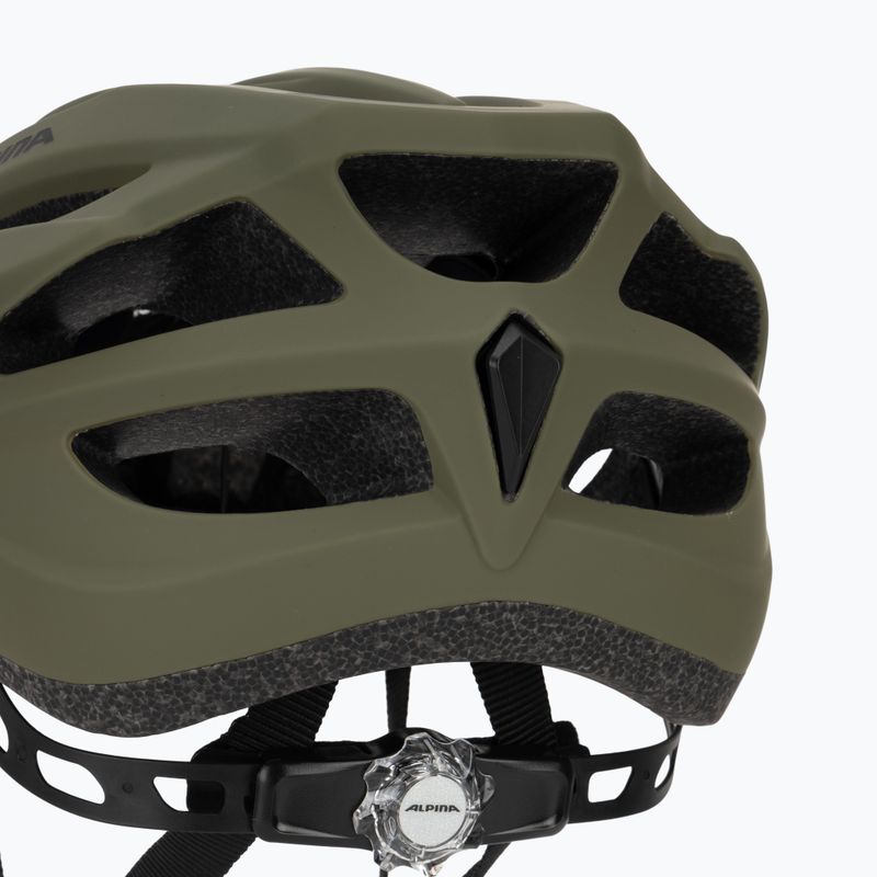 Casco da bici Alpina MTB 17 oliva opaco 8