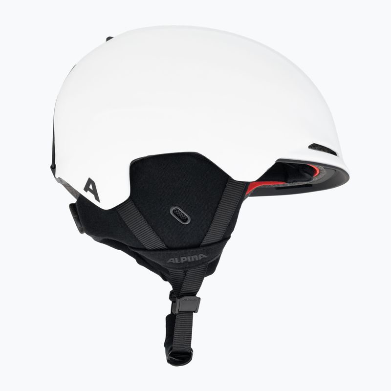 Casco da sci Alpina Brix bianco/metallico opaco 4