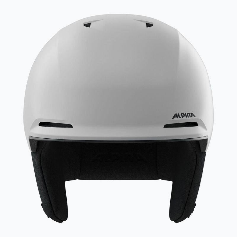 Casco da sci Alpina Brix bianco/metallico opaco 7