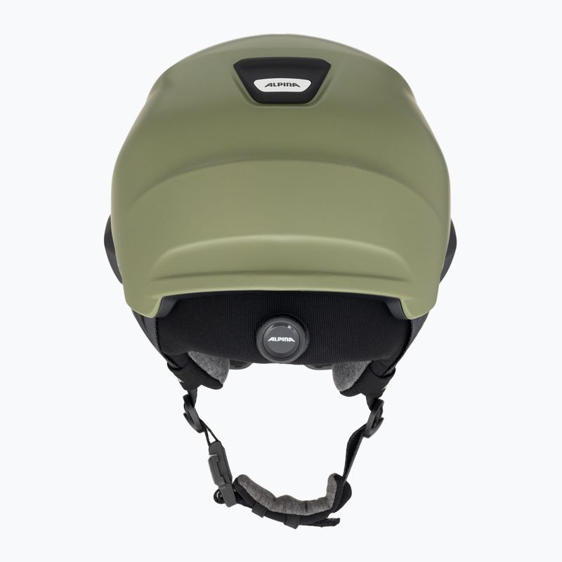 Casco da sci Alpina Alto Q-Lite oliva opaca 3