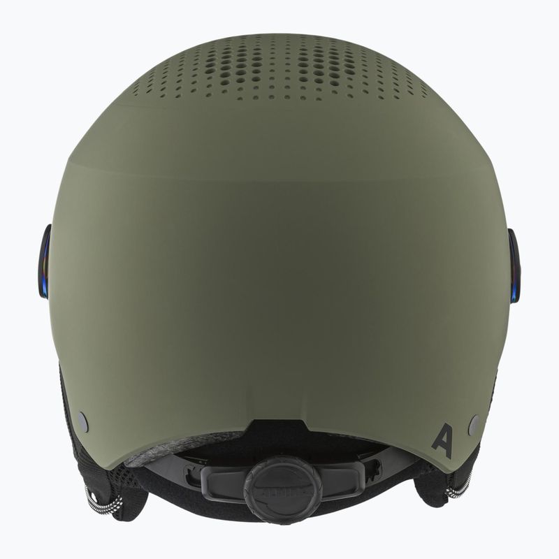 Alpina Arber Visor Q Lite casco da sci oliva opaca 8