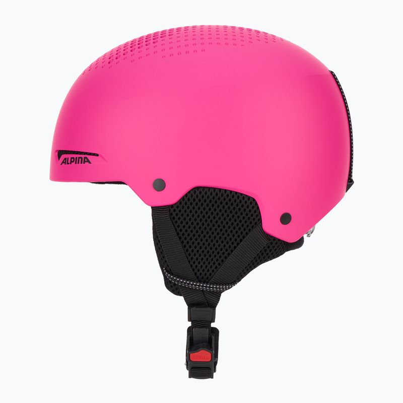 Casco da sci Alpina per bambini Zupo rosa opaco 3