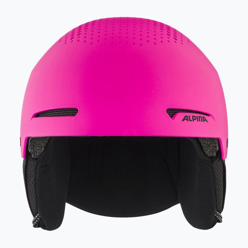 Casco da sci Alpina per bambini Zupo rosa opaco 2