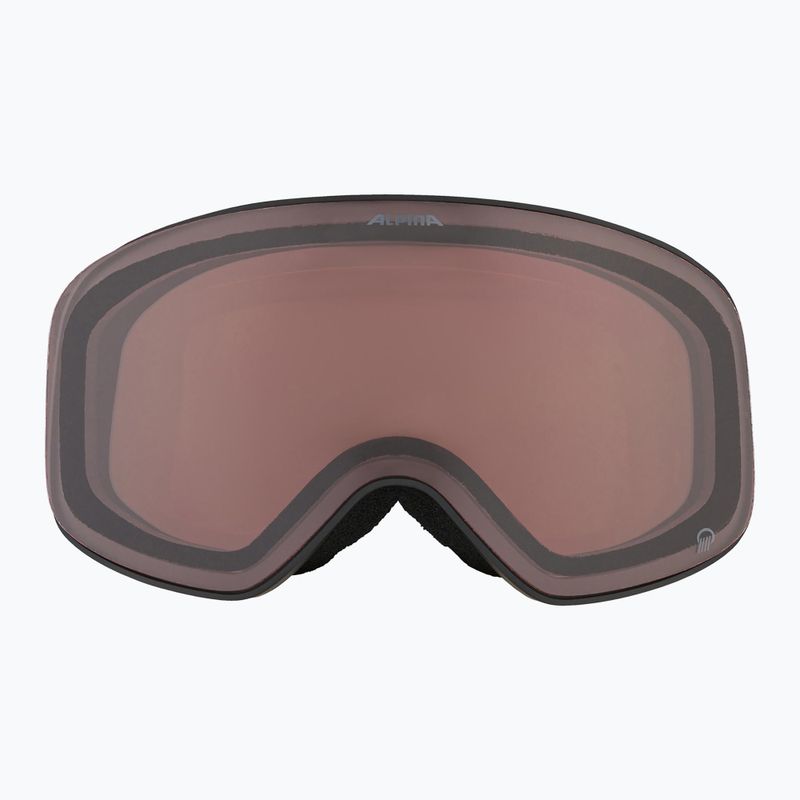 Occhiali da sci Alpina Ladis Q nero/ oro opaco/ oro 6