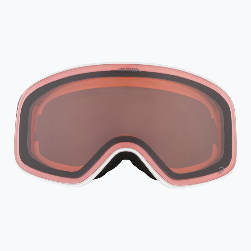 Occhiali da sci Alpina Ladis Q bianco/ oro opaco/ oro 6