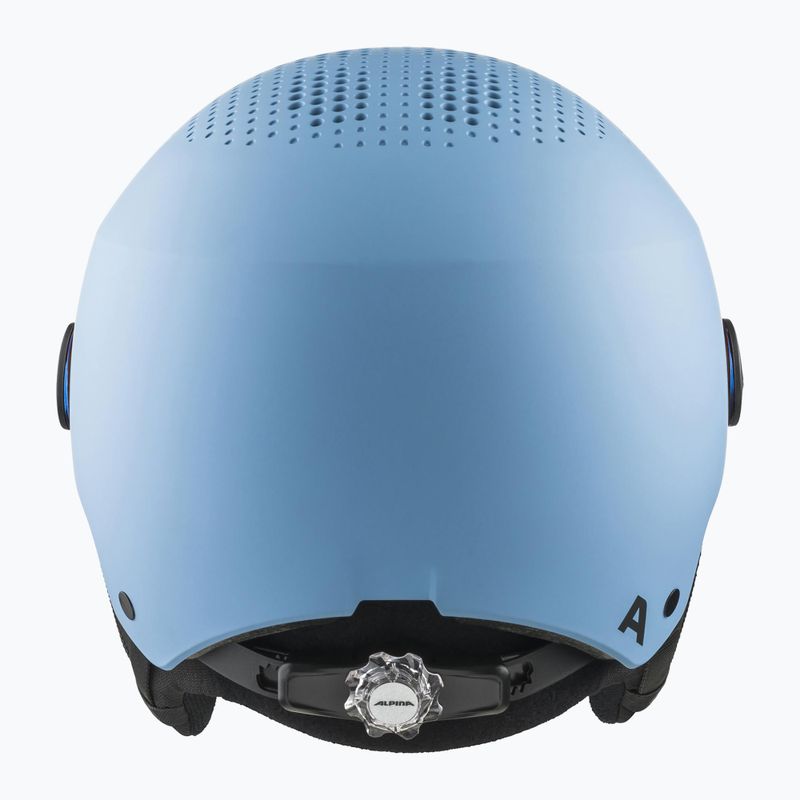 Casco da sci Alpina per bambini Zupo Visor Q-Lite fumo/blu opaco 4