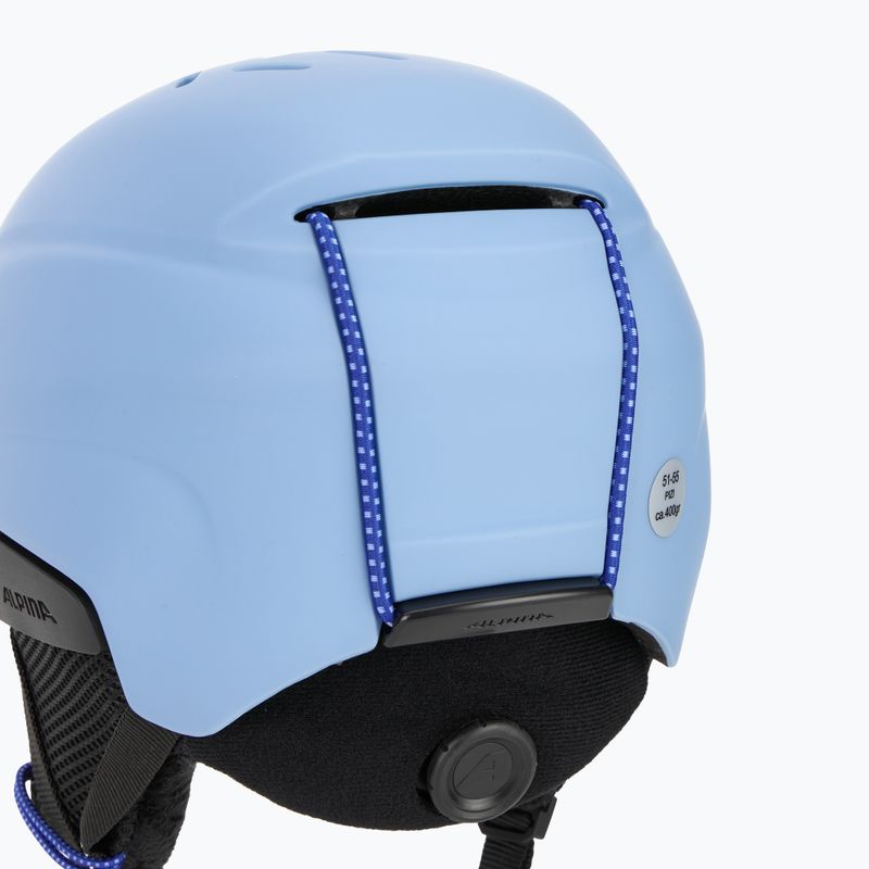 Casco da sci Alpina Pizi per bambini fumo/blu opaco 8