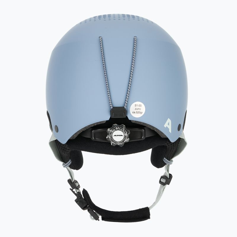 Casco da sci Alpina per bambini Zupo fumo/blu opaco 4