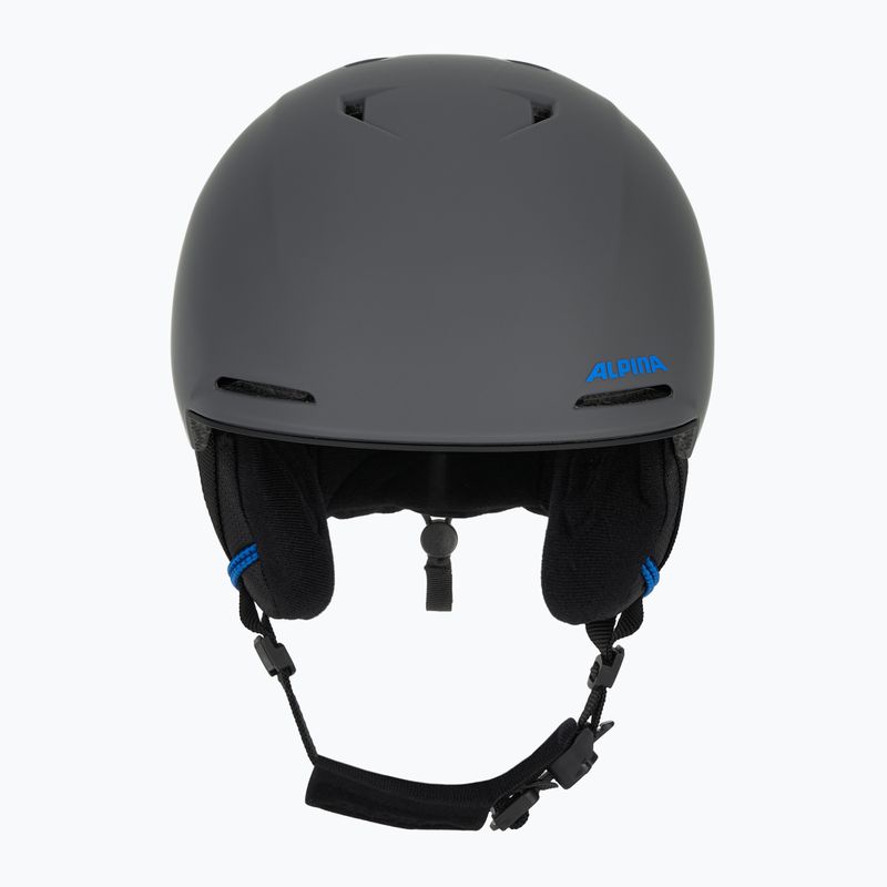 Casco da sci Alpina Brix mezzanotte/grigio opaco per bambini 2